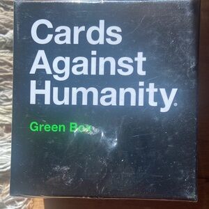 NWT, cards against humanity, green box. Wrapped in   original plastic.